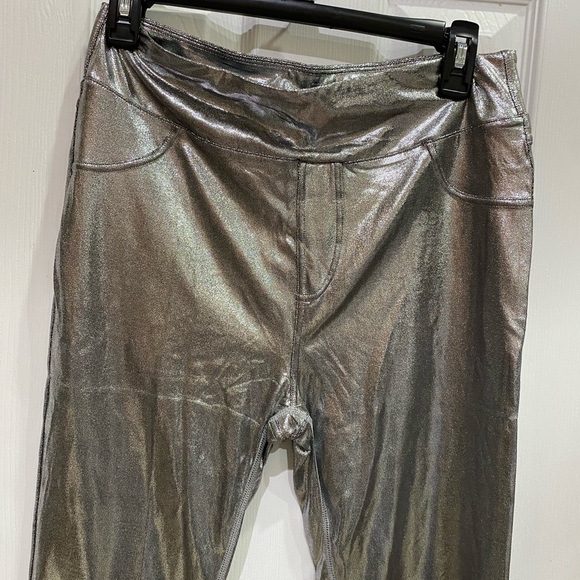 HALARA Metallic Silver Pants - Picture 5 of 10